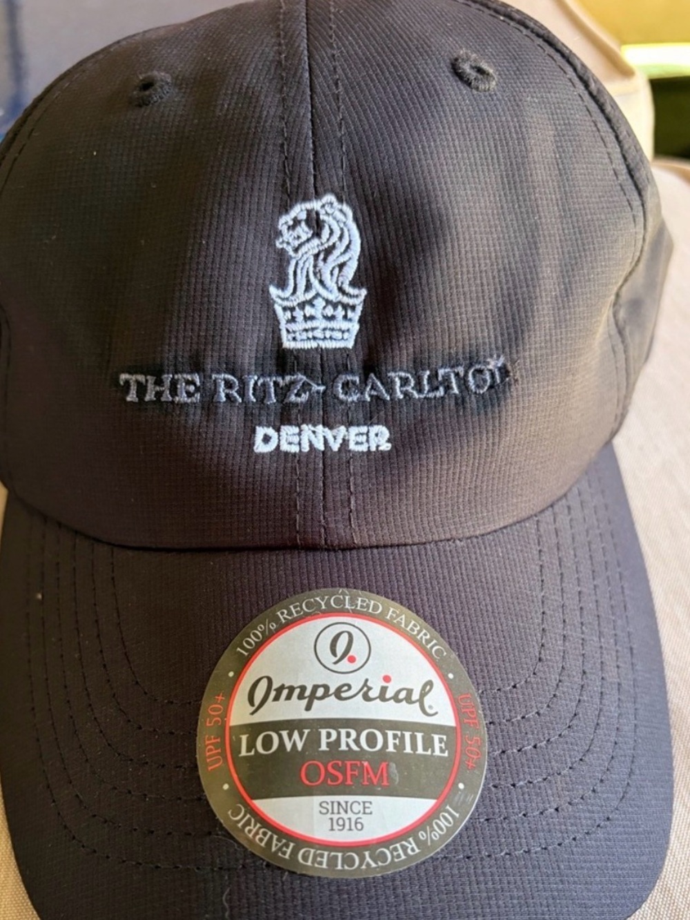 The Ritz-Carlton Denver Black Low Profile Baseball Cap